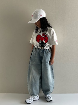y___aさん（キッズ・120cm）の夏コーディネート