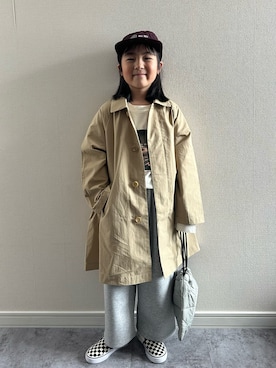 y___aさん（キッズ・120cm）の春コーディネート