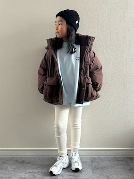 「アイテム（スウェット）」を使った、y___aさん（キッズ・120cm）の秋コーディネート