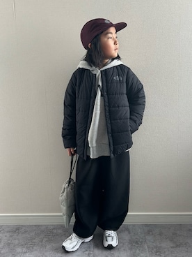 y___aさん（キッズ・120cm）の冬コーディネート