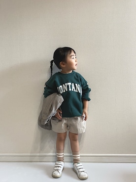 y___aさん（キッズ・100cm）の秋コーディネート