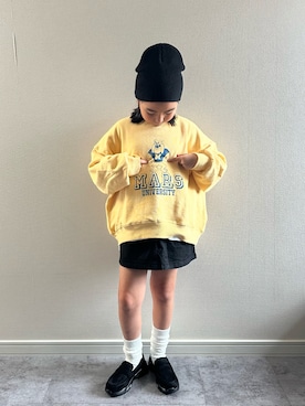 「CIAOPANIC TYPY（チャオパニックティピー）のアイテム」を使った、y___aさん（キッズ・129cm）の秋コーディネート