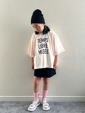「CIAOPANIC TYPY（チャオパニックティピー）のアイテム（帽子）」を使った、y___aさん（キッズ・126cm）の夏コーディネート