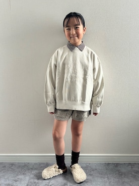 y___aさん（キッズ・120cm）の冬コーディネート