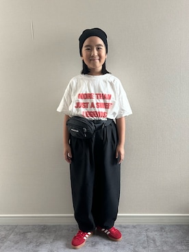 「CIAOPANIC TYPY（チャオパニックティピー）のアイテム」を使った、y___aさん（キッズ・127cm）の秋コーディネート