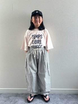 y___aさん（キッズ・127cm）の夏コーディネート