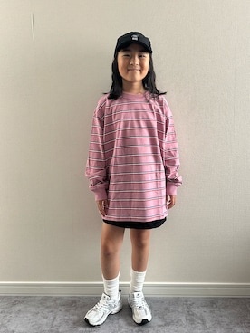「devirock（デビロック）のアイテム」を使った、y___aさん（キッズ・127cm）の夏コーディネート