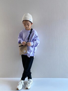 「GENERATOR（ジェネレーター）のアイテム（バッグ）」を使った、y___aさん（キッズ・120cm）の冬コーディネート