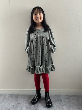 「シンプルコーデ」｜y___aさん（キッズ・120cm）の冬コーディネート