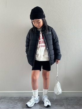 「アイテム（スウェット）」を使った、y___aさん（キッズ・120cm）の秋コーディネート