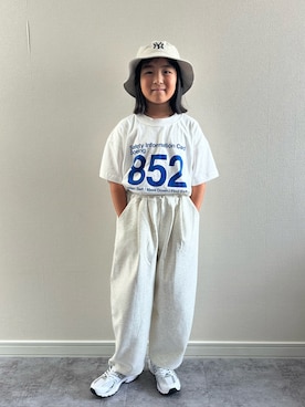 y___aさん（キッズ・127cm）の夏コーディネート