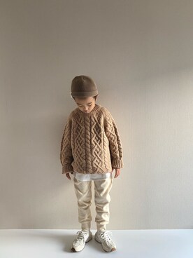 「panda（パンダ）のアイテム」を使った、y___aさん（キッズ・120cm）の秋コーディネート