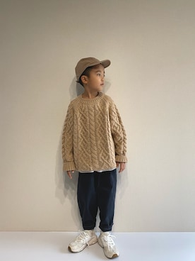 「ZARA KIDS」｜「アイテム（その他）」を使った、y___aさん（キッズ・120cm）の秋コーディネート