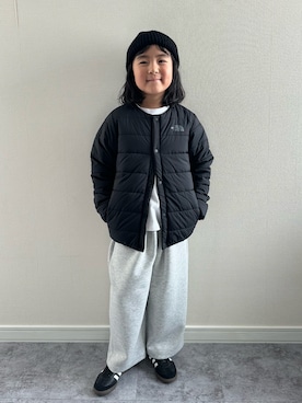 y___aさん（キッズ・120cm）の冬コーディネート