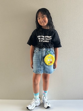 「アイテム（ポーチ）」を使った、y___aさん（キッズ・120cm）の夏コーディネート