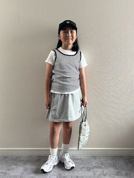 y___aさん（キッズ・127cm）の秋コーディネート