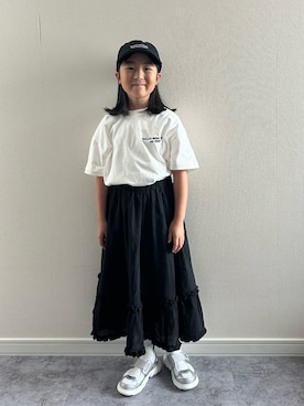 y___aさん（キッズ・127cm）の夏コーディネート
