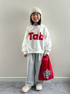 「アイテム（帽子）」を使った、y___aさん（キッズ・120cm）の冬コーディネート