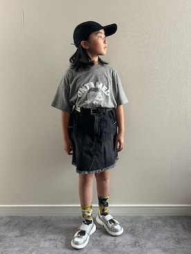 y___aさん（キッズ・126cm）の夏コーディネート