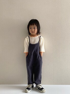 y___aさん（キッズ・100cm）の冬コーディネート
