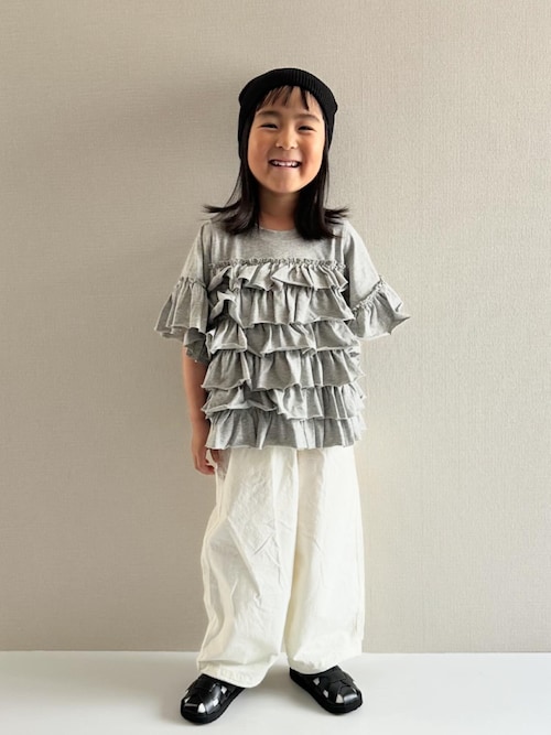 セール】カットフリルティアードTシャツSS 122367（Tシャツ