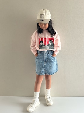 「アイテム（レッグウェア）」を使った、y___aさん（キッズ・120cm）の秋コーディネート