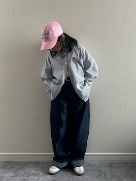 「アイテム（キャップ）」を使った、y___aさん（キッズ・126cm）の春コーディネート
