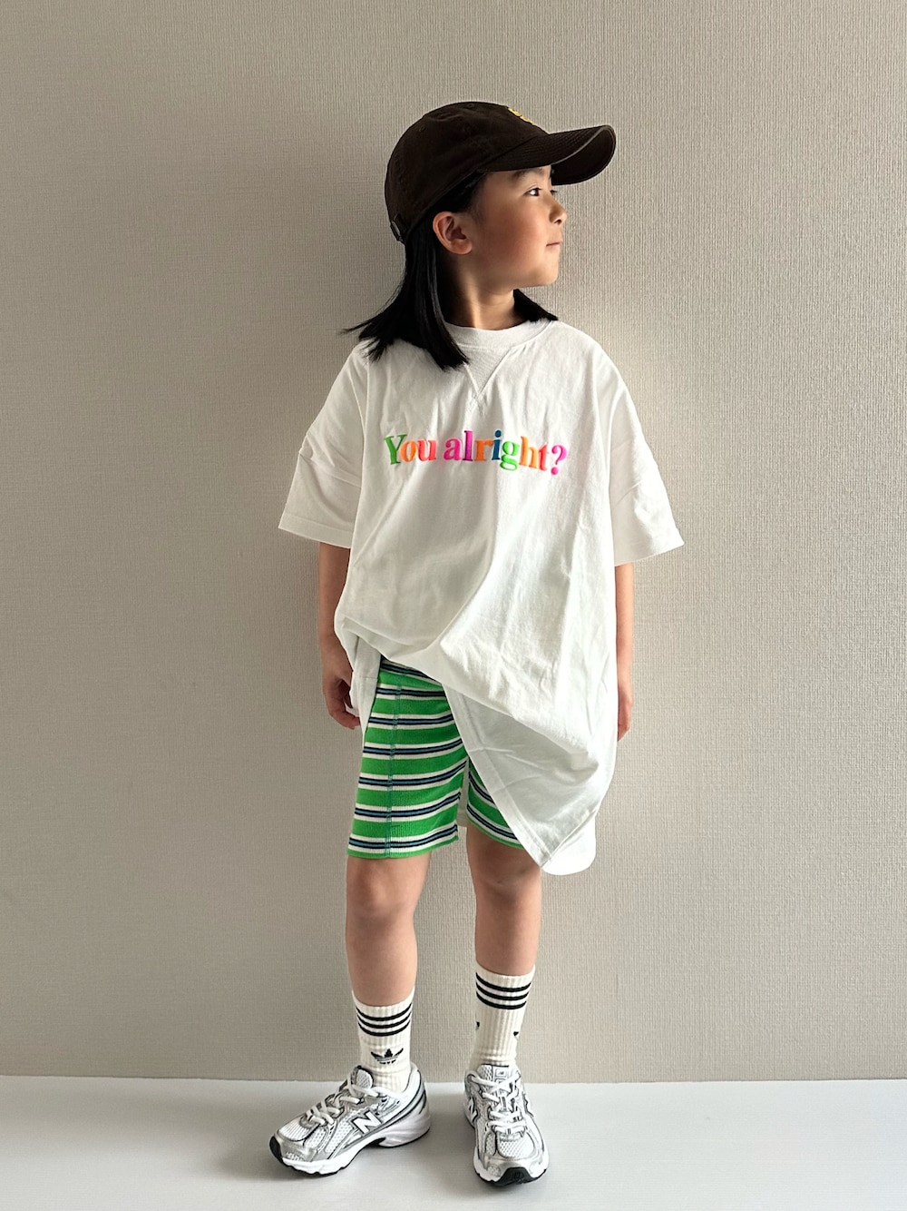 y___aさんの「プリントカットワンピースＳＳ　310931（LOWRYS FARM）」を使ったコーディネートの1枚目の写真