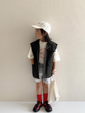 y___aさん（キッズ・100cm）の夏コーディネート