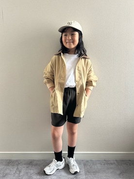 y___aさん（キッズ・124cm）の春コーディネート