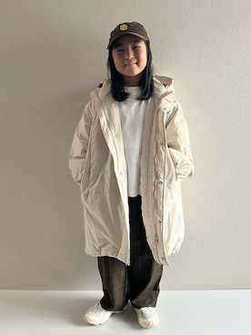 「アイテム（ブルゾン）」を使った、y___aさん（キッズ・120cm）の秋コーディネート