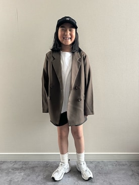 y___aさん（キッズ・126cm）の春コーディネート