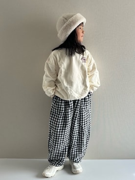 「アイテム（スウェット）」を使った、y___aさん（キッズ・120cm）の秋コーディネート