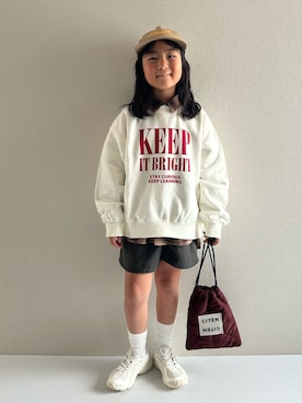 「ショートパンツ」｜y___aさん（キッズ・120cm）の秋コーディネート