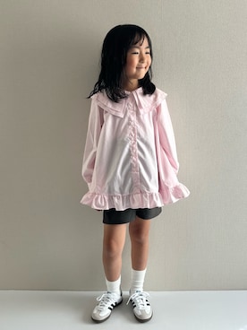 「アイテム（レッグウェア）」を使った、y___aさん（キッズ・120cm）の夏コーディネート