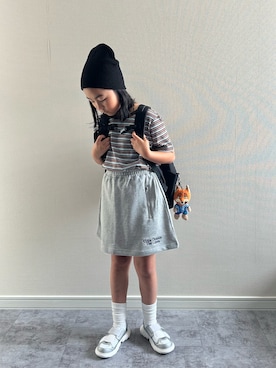「CIAOPANIC TYPY（チャオパニックティピー）のアイテム」を使った、y___aさん（キッズ・127cm）の秋コーディネート
