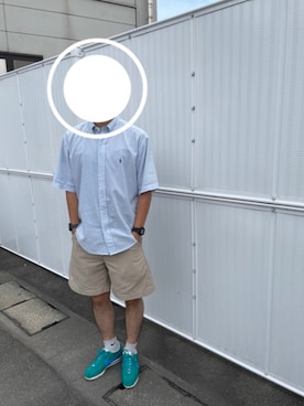 「nike cortez」｜衣食 充（imeshi mitsuru）さん（メンズ・168cm）の夏コーディネート