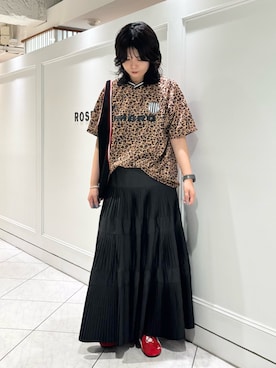 「UMBRO（アンブロ）のアイテム」を使った、canakoさん（レディース・167cm）の夏コーディネート
