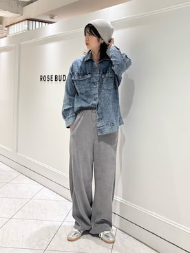 「ROSE BUD（ローズバッド）のアイテム」を使った、canakoさん（レディース・167cm）の夏コーディネート