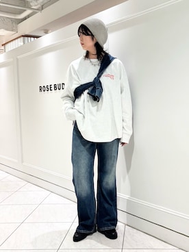 「Champion（チャンピオン）のアイテム」を使った、canakoさん（レディース・167cm）の秋コーディネート