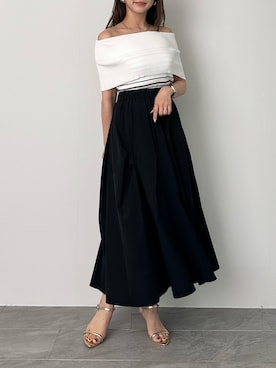 「M.deux（エムドゥ）のアイテム」を使った、yuikqさん（レディース・156cm）の夏コーディネート