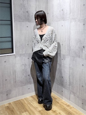 「PAGEBOY（ページボーイ）のアイテム（アクセサリー）」を使った、SUZUKAさん（レディース・164cm）の秋コーディネート