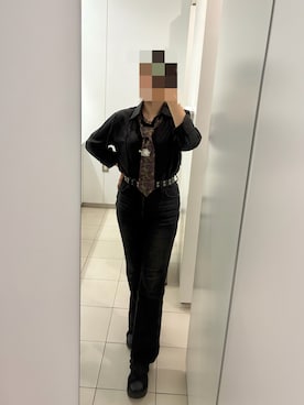 「SEU（エスイーユー）のアイテム」を使った、chi._.さん（レディース・160cm）の秋コーディネート