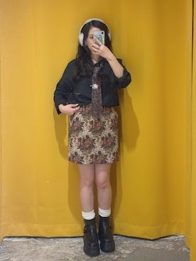 「SEU（エスイーユー）のアイテム」を使った、chi._.さん（レディース・160cm）の秋コーディネート