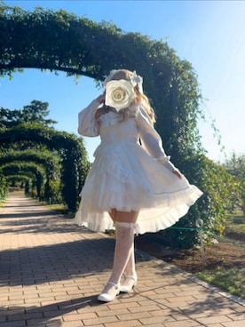 「Metamorphose（メタモルフォーゼ）のアイテム」を使った、ぽんたろさん（レディース・159cm）の冬コーディネート