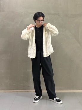ujiharaさん（メンズ・172cm）の春コーディネート