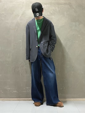 「URBAN RESEARCH DOORS（アーバンリサーチドアーズ）のアイテム（ジャケット/アウター）」を使った、ujiharaさん（メンズ・172cm）の秋コーディネート