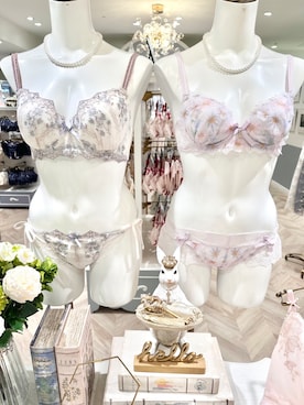 「アイテム（ブラジャー、ブラウン系）」を使った、misakiさん（レディース・154cm）の夏コーディネート