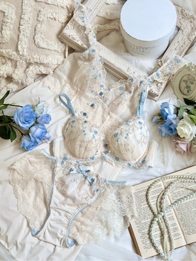 「アイテム（ブラジャー）」を使った、misakiさん（レディース・154cm）の春コーディネート