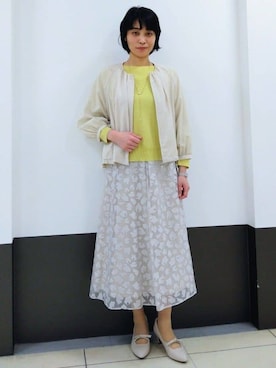 GMさん(レディース・155cm)の春コーディネート